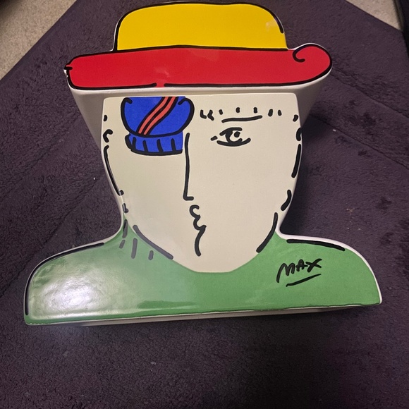 Peter Max Cookie Jar